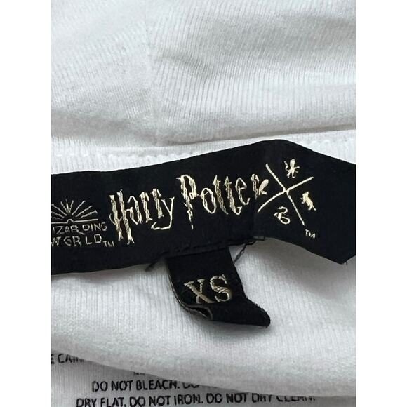 Harry Potter Hoodie Sz XS Learning Wisdom with Courage” Universal Studios Wizard - Picture 3 of 5